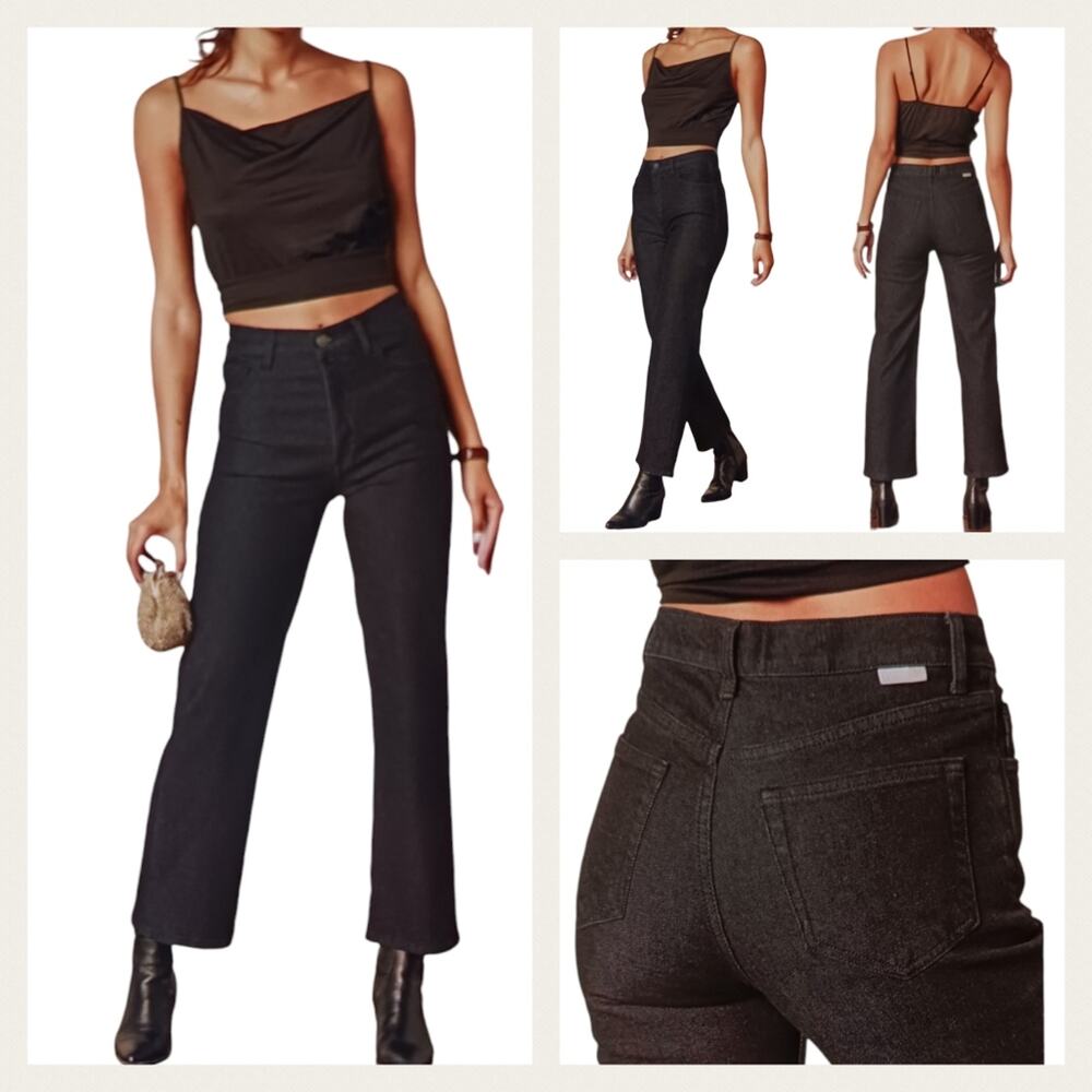 Boyish Mikey Jeans Black Beauty GUC $168 Size 24 J1371